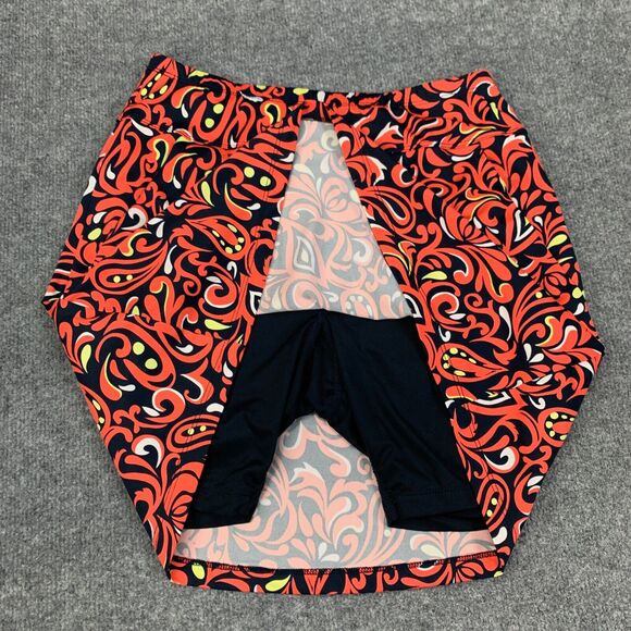 Tail Skort Womens S Small Paisley Stretch Pull On Pocket Inner Shorts Skirt - Picture 5 of 12